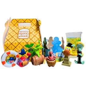 Burger King 2025 SpongeBob SquarePants Complete Set